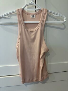 Sunday Best Women's Ribbed Tank Top - Blush Pink